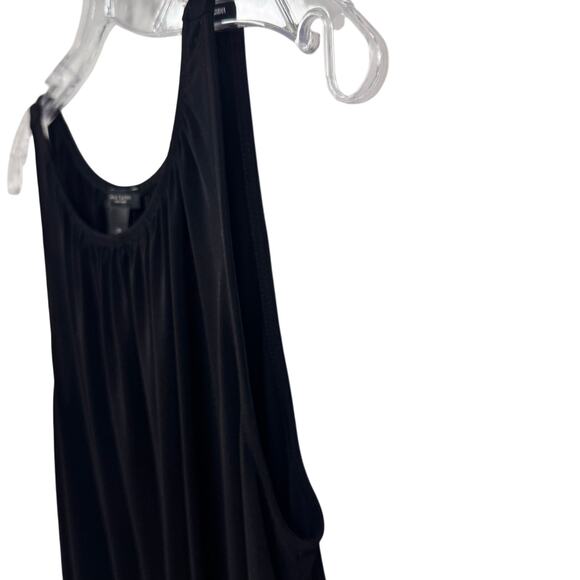 Ann Taylor Factory Black Sleeveless Scoop Neck Elastic Waist Tank Womens XS - Picture 4 of 6